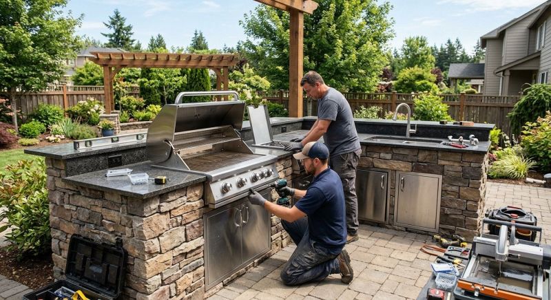 Outdoor Kitchen Construction in North Charleston, SC