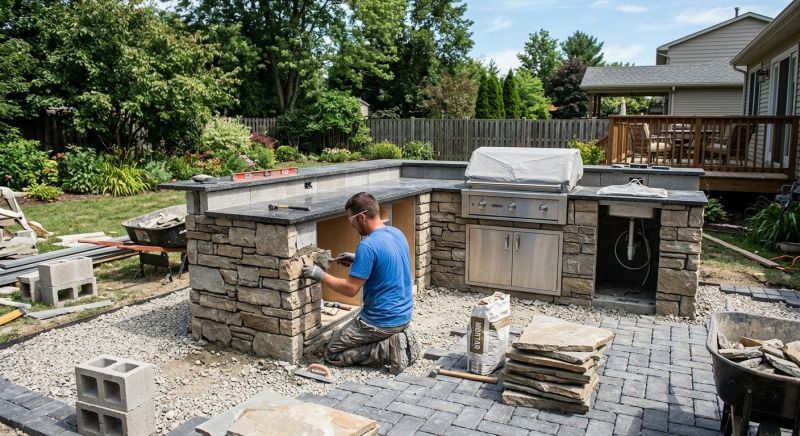 Outdoor Kitchen Construction in North Charleston, SC