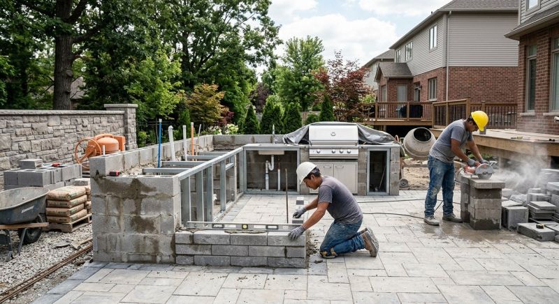 Outdoor Kitchen Construction in Charleston, SC